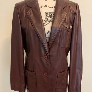 Leather Blazer/Jacket